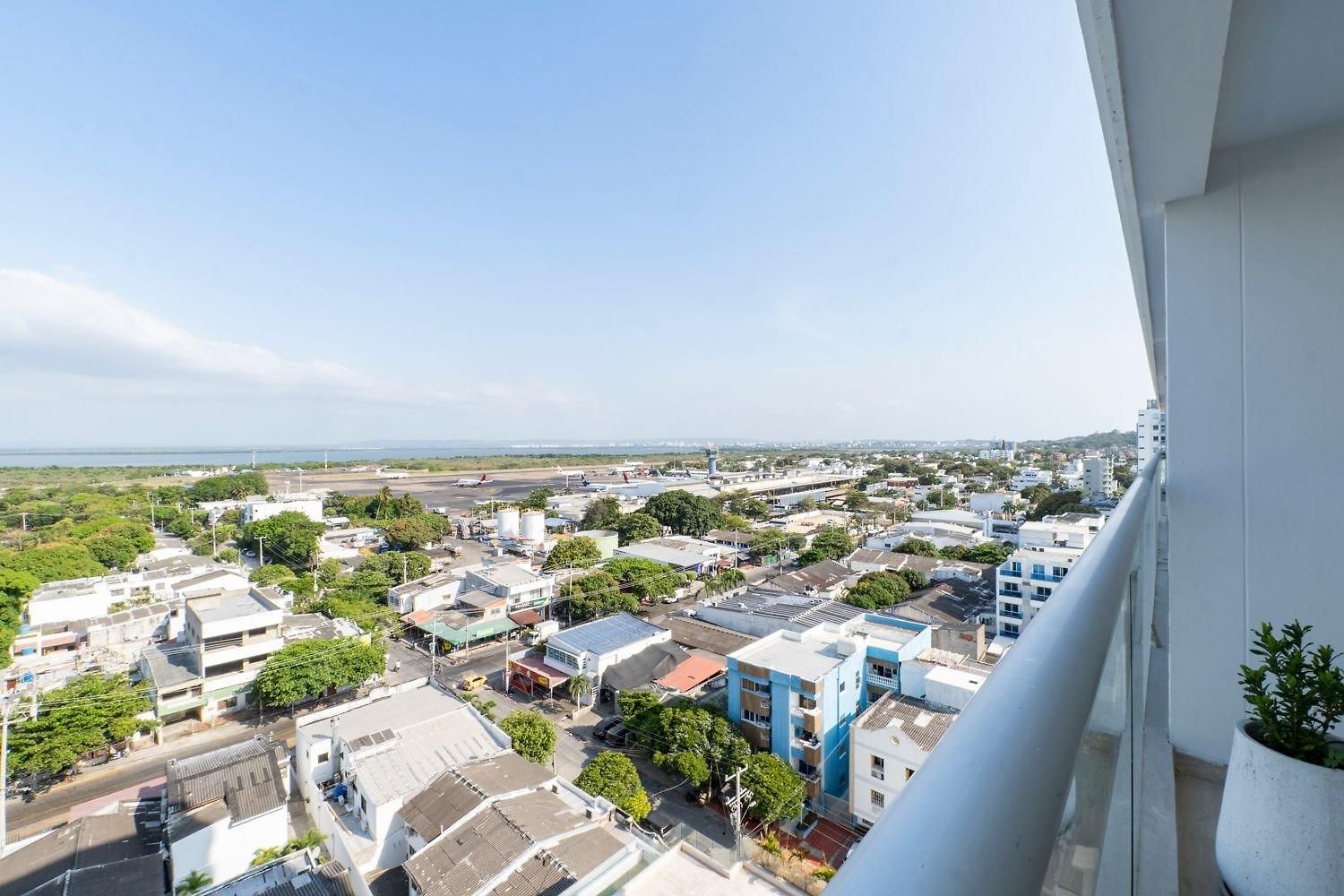 Cb1135 | Balcón Privado Y Vista Relajante Apartamento *