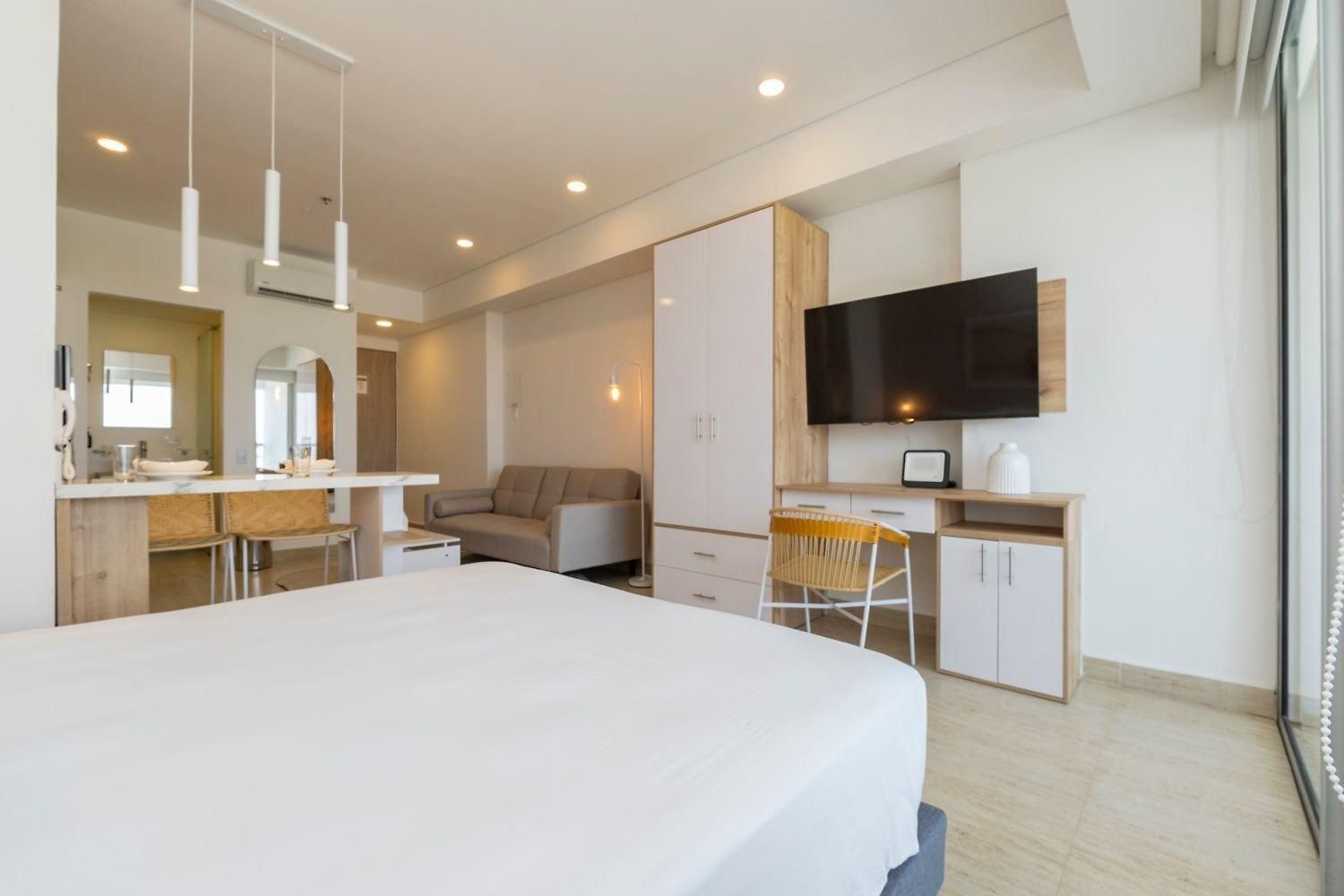 Cb1135 | Balcón Privado Y Vista Relajante Apartamento Cartagena