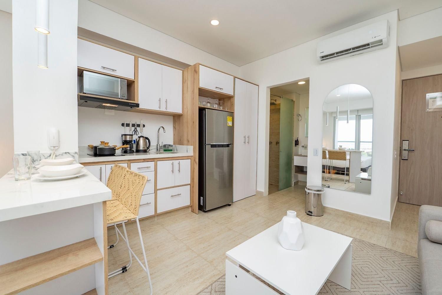 Cb1135 | Balcón Privado Y Vista Relajante Apartamento *