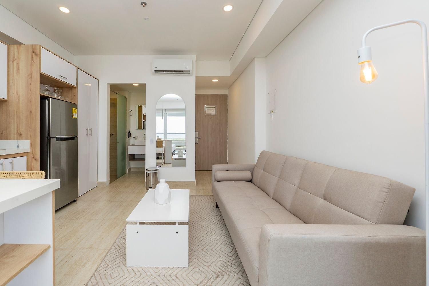 Apartamento Cb1135 | Balcón Privado Y Vista Relajante *