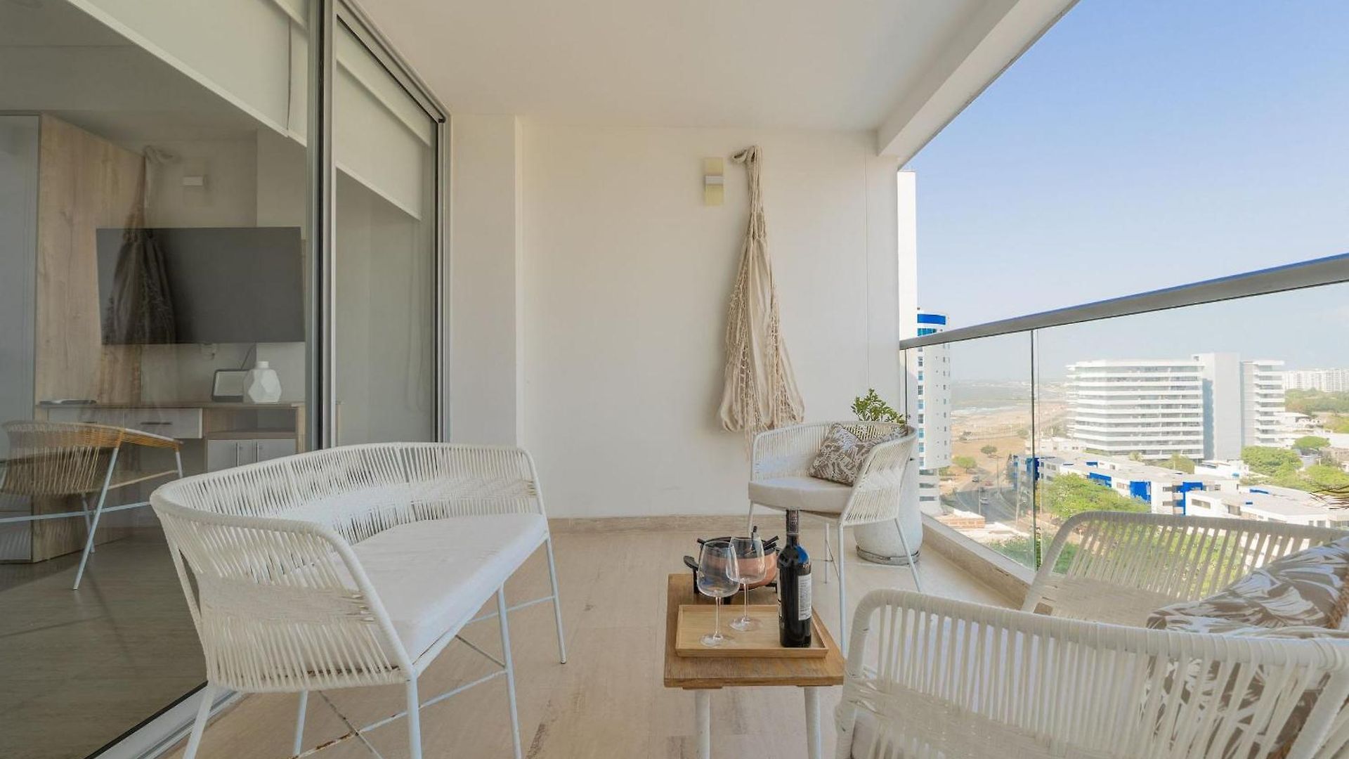 Cb1135 | Balcón Privado Y Vista Relajante Apartamento *