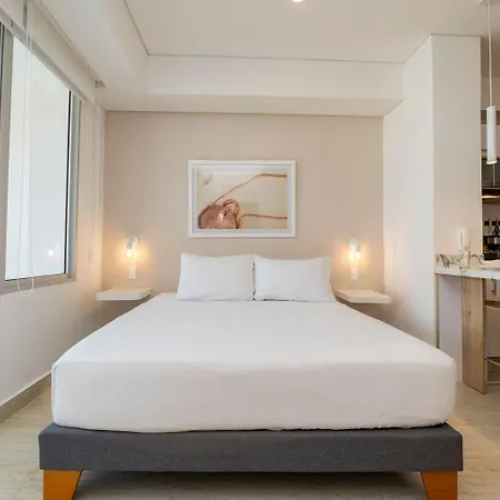 Cb1135 | Balcón Privado Y Vista Relajante Apartamento Cartagena
