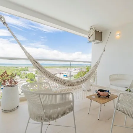 With Balcony, Hammock & Panoramic View | Cb1135 Apartamento Cartagena
