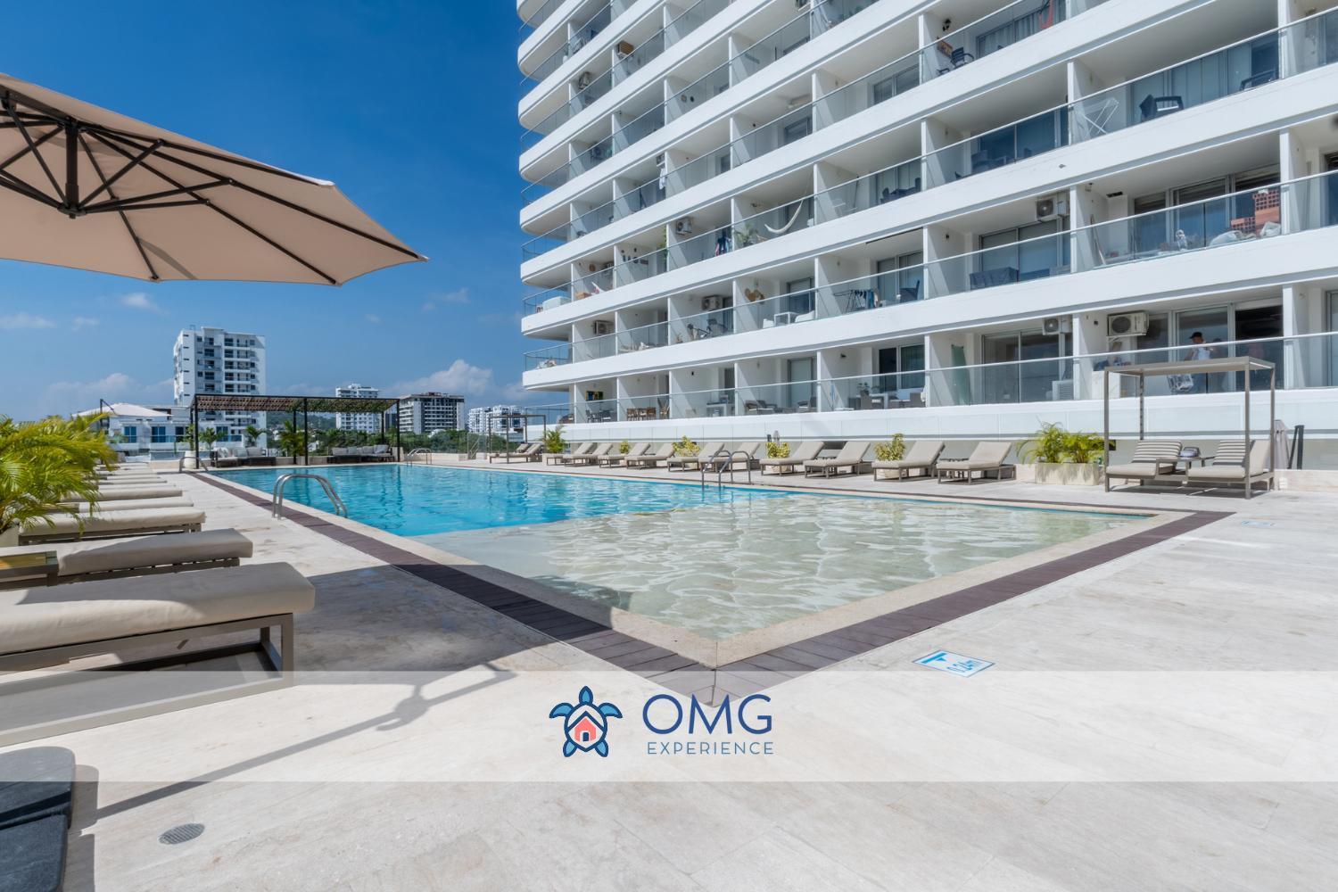 Apartamento Cb1135 | Balcón Privado Y Vista Relajante